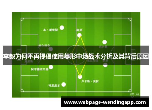 李毅为何不再提倡使用菱形中场战术分析及其背后原因 李毅为何不再提倡使用菱形中场战术分析及其背后原因