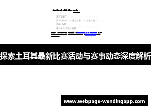 探索土耳其最新比赛活动与赛事动态深度解析